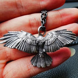 Domineering Eagle Animal Necklace Men's Punk Personality Trendy Casual Party Jewelry