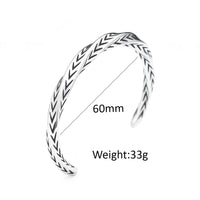 New Fashion Stainless Steel Mobius Bracelet For Men Women Punk Hip Hop Personality Opening Bangles Biker Jewelry Dropshipping