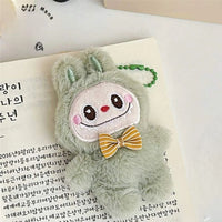 Cute Rabbit Plush Doll Keychain Versatile Trendy Doll Bag Pendant Girl Kawaii Keychain Decoration Birthday Holiday Gift