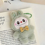 Cute Rabbit Plush Doll Keychain Versatile Trendy Doll Bag Pendant Girl Kawaii Keychain Decoration Birthday Holiday Gift