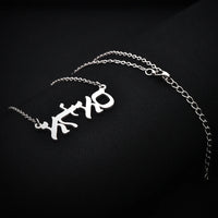Jewish Language Hebrew Name Necklace Personalized Jewelry Stainless Steel Customized Pendant Friendly Friendship Gift