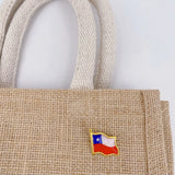 Chile Flag Lapel Pins - Bulk Pack Chile National Emblem Badges for Jackets Hats Backpacks And Clothes