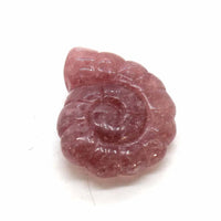 Crystal Stone Carved Spiral Pendants For Women Necklace DIY Amethyst Rose Quartz Labradorite Fluorite Agate Pendant Man Jewelry
