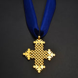 Anniyo Ethiopian Traditional Ethnic Big Cross Jewelry Pendant DIY Rope Eritrea African Afar Israel Saudi Arab Ornaments #331306