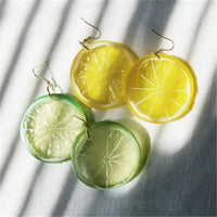 Beer Festival Wine Glass Orange Juice Earrings Fashion 2D Flat Design Earrings Women Girls Party Jewelry Gift Give To Friends
