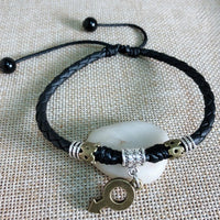 Simple Adjustable Handmade Leaf Anklets Woven Adjustable Rope Lucky Foot Bracelet For Women Men Jewelry