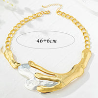 Exaggerated Claw Necklace Collarbone Chain Pendant Women Girls Gifts Fashion Jewelry Hot Sale Party Gift 2025 New