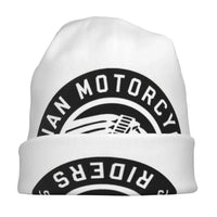 Indians Motorcycle Warm Knitted Cap Fashion Bonnet Hat Autumn Winter Outdoor Beanies Hats for Unisex Adult