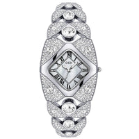 2025 New Women Watch Light Luxury Brand Diamond Inlaid Bracelet Watches Waterproof Ladies Fashion Quartz Clock Wristwatch Gift