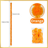 5-50 PCS Marigold Garland Wedding Diwali Decoration Day of the Dead Faux Garlands Wedding Garlands Indian Decor for Prayer Fest