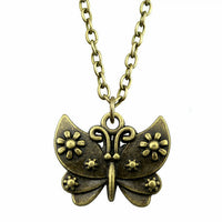Long Necklace Christmas Decorations Necklace On The Neck 43Cm Chain Accessories For Bracelets Insect Dragonfly Butterfly Bee