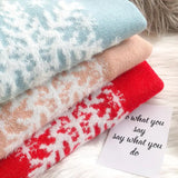 Casual Loose Christmas Sweater 2025 New Style Women's Red Printed Knitwear Pullover