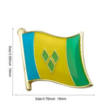 300+Different World Flag Badge Country Flag Pin Lapel Pins Brooch