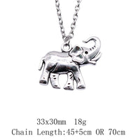 Birthday Gifts Necklace 45Cm Or 70Cm Long Chain Elephant Neck Decoration Choker Neck