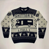 AliExpress  supply of Europe and the United States Christmas knitted pullover jacquard with color an