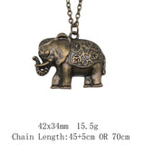 Birthday Gifts Necklace 45Cm Or 70Cm Long Chain Elephant Neck Decoration Choker Neck