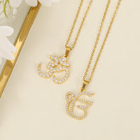 3D Personalized Punjabi Sikh Symbol Necklace Copper Material Hindi Hindu Jewelry Exquisite Religious Symbol Pendant