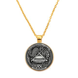 Anniyo American Samoa Pendant Necklaces With Glass Eastern Samoa Jewelry #D0106