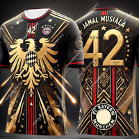 Chat GPT AI Design Men Soccer Jersey German Football Musiala Boys Soccer Training Suit For Outdoor Sports Special Jersey Kit