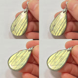 Pendant Natural Stone Irregular Shape Blue Purple Labradorite Pendant for Women Men Jewelry 1Pcs