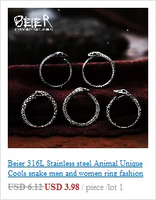 BEIER Stainless Steel Punk Style Simple Octopus Pendant Pendant fashion Chain Necklace men/women Jewelry BP8-1004
