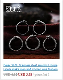 BEIER Stainless Steel Punk Style Simple Octopus Pendant Pendant fashion Chain Necklace men/women Jewelry BP8-1004