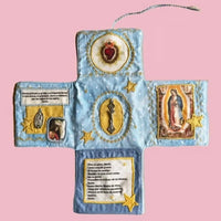 Cross Included Inside Handcrafted Pocket Devotional Sewing Accessories Faith Edition Sewing Pocket Devotional