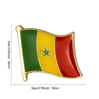300+Different World Flag Badge Country Flag Pin Lapel Pins Brooch