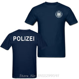Unit Polizei Men Germany GSG 9 Counter Terrorism Special t-shirt Men Clothing Graphic T Shirt Harajuku Oversized Cotton Tees