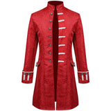 2025 New Spanish Medieval Costumes, Solid Color Performance Dress, Europe and USA Prom Play Halloween Costumes Jacquard Jacket
