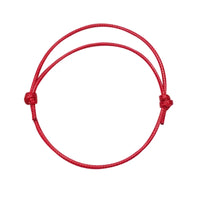 Rope Anklet Black Red Color Adjustable Bracelet Classic Men Women Summer Barefoot Sandals Anklet Jewelry