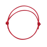 Rope Anklet Black Red Color Adjustable Bracelet Classic Men Women Summer Barefoot Sandals Anklet Jewelry