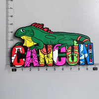 PVC Fridge Magnets Tourist Fridge Magnets for Cancun Mexico Honduras Fridge Decorations Stickers Home Decor