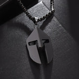 Domineering Flying Eagle Animal Pendant Necklace Men's Fashion Rap Cool Trendy Party Jewelry
