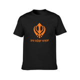 Raj Karega Khalsa T-Shirt plus size tops plain vintage clothes Short sleeve tee plain t shirts men