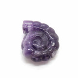 Crystal Stone Carved Spiral Pendants For Women Necklace DIY Amethyst Rose Quartz Labradorite Fluorite Agate Pendant Man Jewelry