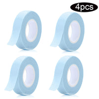 Kekelala 4 Rolls Colorful Eyelash Extension Tapes Soft Medical Breathable Adhesive Tape Cutter for False Lashes Makeup Tools
