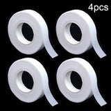 Kekelala 4 Rolls Colorful Eyelash Extension Tapes Soft Medical Breathable Adhesive Tape Cutter for False Lashes Makeup Tools