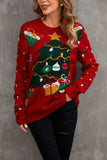 2025New Sweater Christmas Gift Sweater European and American Autumn and Winter Lazy Style Pullover Knitted Sweater