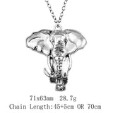 Birthday Gifts Necklace 45Cm Or 70Cm Long Chain Elephant Neck Decoration Choker Neck