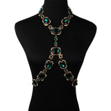 Luxury Austrian Crystal Glass Choker Necklace Women Jewelry Best Friendship Statement Necklaces Pendants For Bridal Wedding