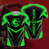 Mortal Kombat 11 T-Shirts Fighting Game Element 3D Print Cosplay Streetwear Fashion Summer Women Men O-Neck Sport TShirt Tops