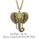 Birthday Gifts Necklace 45Cm Or 70Cm Long Chain Elephant Neck Decoration Choker Neck