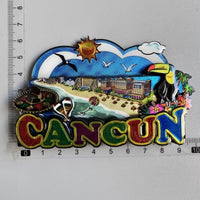 Fridge magnet Mexico Cancun Tourist Souvenirs Los cabos Margaritaville Chichen Itza Magnetic Refrigerator Stickers Home