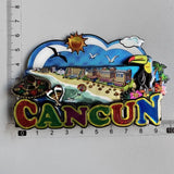 Fridge magnet Mexico Cancun Tourist Souvenirs Los cabos Margaritaville Chichen Itza Magnetic Refrigerator Stickers Home