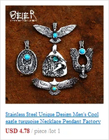 BEIER Stainless Steel Punk Style Simple Octopus Pendant Pendant fashion Chain Necklace men/women Jewelry BP8-1004