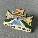 Europe Spain fridge magnets Portugal Resin Refrigerator Sticks Tourism Commemorative Handmade Creative Gifts Barcelona Lisbon