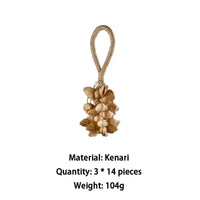 Natural Hand Bell Nut Shell Meditation Outdoor Wind Chimes Sound Healing Bells Diapason Ethnic Musical Instruments Percussion