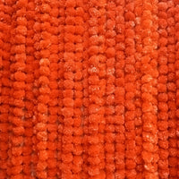 5-50pcs Marigold Flower Garland For Decoration Artificial Flowers 5 feet Diwali Pooja Mexican Party Fiesta Day of The Dead