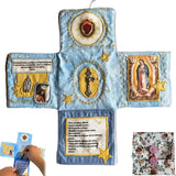 Cross Included Inside Handcrafted Pocket Devotional Sewing Accessories Faith Edition Sewing Pocket Devotional